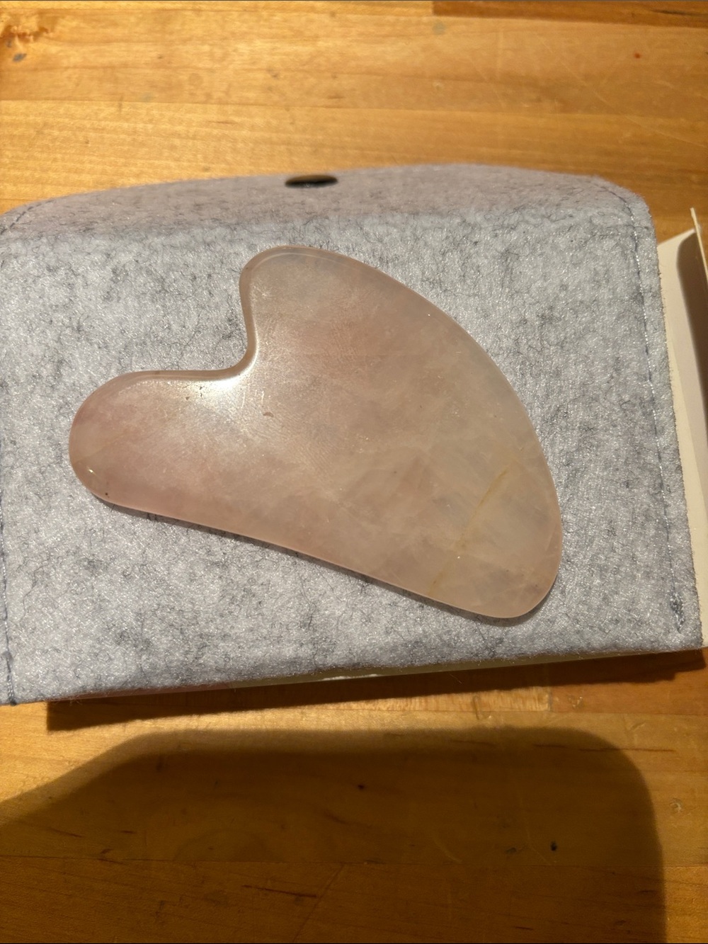 Rose quartz beauty stone